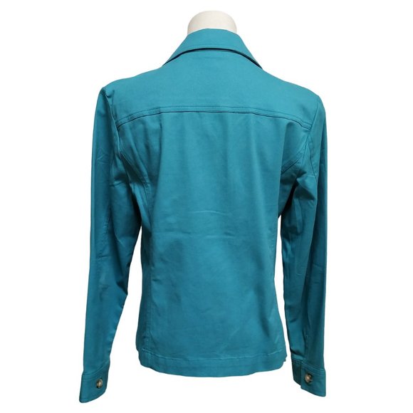 Appleseed's Dark Teal Green Jacket - Picture 4 of 9